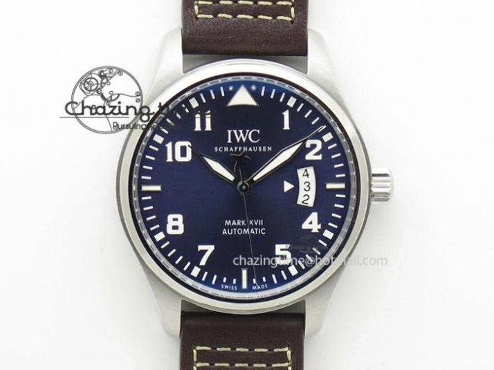 MIROTIME 0519 Classic PILOT IW389001 ZF 1:1 Best Edition Ceramic Case Green Dial on Green Nylon Strap A7750 (Function Same As Genuine) 7160